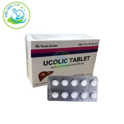 Ucolic tablet - Hộp 5 vỉ x 10 viên